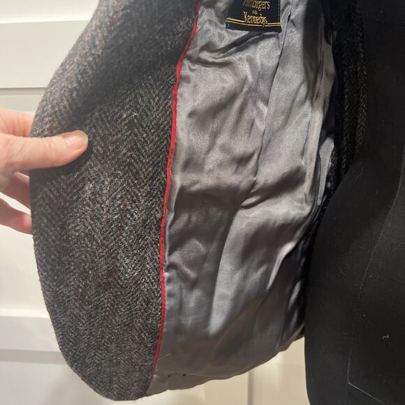 Vintage Men’s Harris Tweed 100% Scottish Wool Made For Hamburger Kennedys - Picture 7 of 16